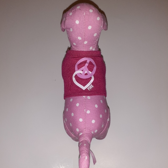 PINK Victoria's Secret Other - Victoria's Secret VS Dog Heart Peace Sign Shirt